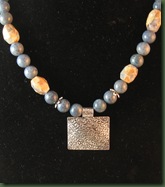 silver and blue