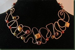 cursive necklace