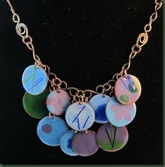 enamel necklace