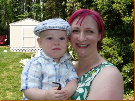 g and mom at carters